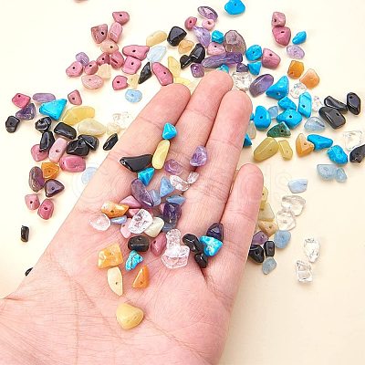 Gemstone Chips Beads G-PH0034-01-1