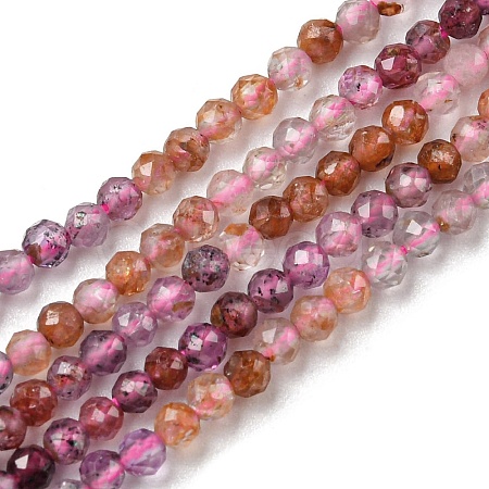 Natural Ruby & Sapphire Beads Strands G-G0005-C05-1