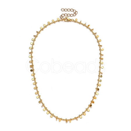 Brass Curb Chain Necklaces X-NJEW-JN02965-1