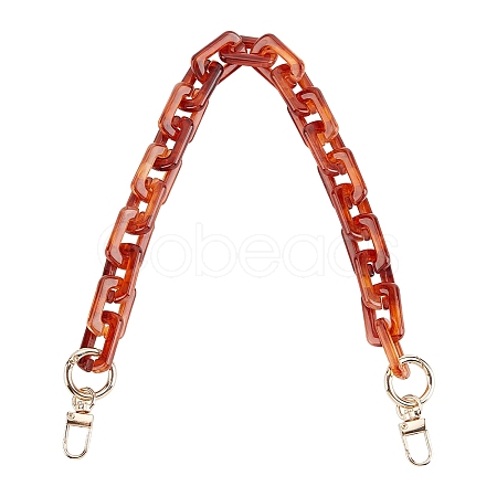 Acrylic Bag Chains Strap FIND-WH0067-49A-1