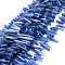 Natural Kyanite Beads Strands, Nuggets, 9.5~30x4.5~7.5x1.5~5mm, Hole: 0.8mm, about 80pcs/strand, 15.75 inch(40cm)