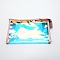 Portable Plastic Laser Transparent Cosmetic Storage Bags, with Zipper, Rectangle, Colorful, 14.6x23.5x0.7cm