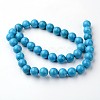 Natural Howlite Beads Strands TURQ-P027-04-10mm-2