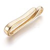 Brass S Hook Clasps KK-WH0020-01-2