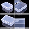 Transparent Plastic Bead Containers CON-WH0069-02-4