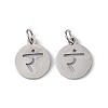 304 Stainless Steel Charms STAS-Q201-T449P-1