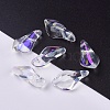 Transparent Glass Pendants GLAA-L027-A01-2