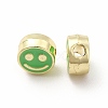 Rack Plating Alloy Enamel Beads FIND-G051-01LG-03-2