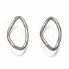 Non-Tarnish 304 Stainless Steel Open Jump Rings STAS-H133-09P-1