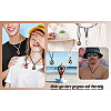 Yilisi 6Pcs Adjustable Braided Waxed Cord Macrame Pouch Necklace Making FIND-YS0001-10-21