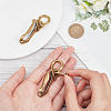 WADORN 2Pcs Brass D Ring Screw Pin Anchor Shackle FIND-WR0010-60-3