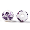 Famille Rose Porcelain Beads PORC-M531-3-2