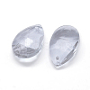 Faceted Glass Pendants GLAA-F069-L-A01-2