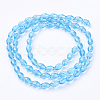 Glass Beads Strands GC891Y-11-3