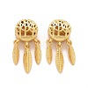 Alloy European Dangle Charms MPDL-M058-03G-1