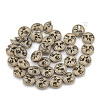 Electroplate Non-magnetic Synthetic Hematite Beads Strands G-N0322-05I-2