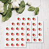 8 Sheets Plastic Waterproof Self-Adhesive Picture Stickers DIY-WH0428-002-5