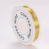 Round Copper Jewelry Wire X-CWIR-CW0.3mm-07-1