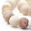 Dyed Natural Multi-Color Agate Beads Strands G-T106-050-2