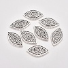 Tibetan Style Alloy Hollow Cabochons PALLOY-WH0067-29AS-2