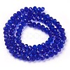 Handmade Imitate Austrian Crystal Faceted Rondelle Glass Beads X-G02YI0C1-1