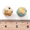 Alloy Enamel Beads ENAM-M008-29G-3