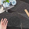 Polyester Mesh Tulle Fabric FIND-WH0126-389B-3