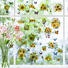 8 Sheets 8 Styles PVC Waterproof Wall Stickers DIY-WH0345-050-5