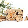 Cork Zipper Wallets with Snap Clasp PW-WG69285-09-1