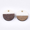 Resin & Wood Pendants X-RESI-S358-02E-01-2
