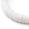 Polymer Clay Heishi Beads Stretch Bracelets BJEW-JB05905-01-3
