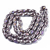 Electroplate Glass Beads Strands EGLA-S194-15A-A06-2