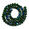 Electroplate Glass Beads Strands EGLA-A034-T4mm-L27-3
