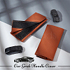 2Pcs PU Leather Car Door Handle Covers AJEW-WH0004-01A-4