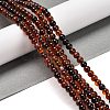 Natural Carnelian Beads Strands X-G-B079-A03-01-2