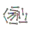 Ion Plating(IP) 304 Stainless Steel Links Connector Charms STAS-Q323-07MC-1