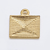 Tibetan Style Alloy Mail Charms EA10712Y-G-3