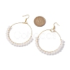 Glass Dangle Earrings EJEW-JE05817-02-3