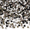 100G Opaque & Transparent Inside Colours 6/0 Glass Seed Beads SEED-TA0001-12A-2