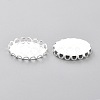 304 Stainless Steel Cabochon Settings STAS-Y001-10S-3
