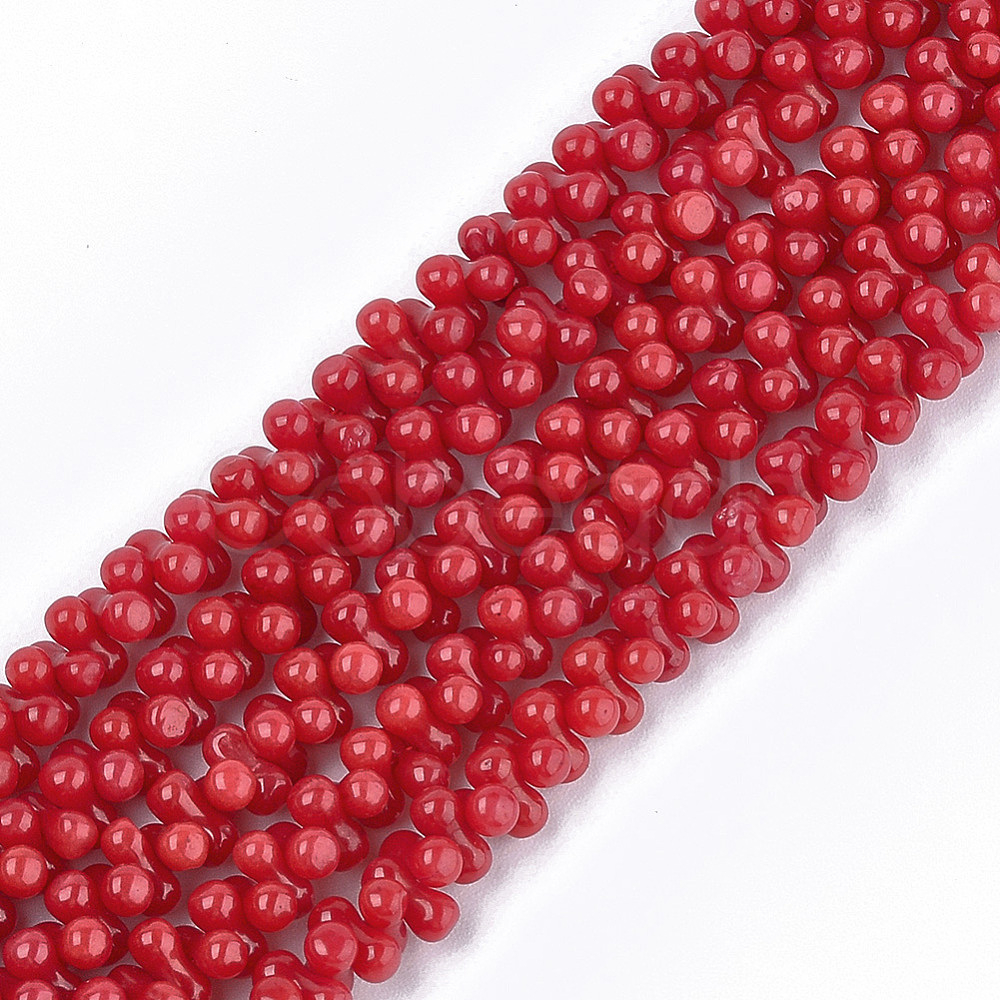 Cheap Synthetic Coral Beads Strands Online Store - Cobeads.com