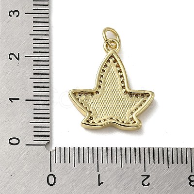 Brass Micro Pave Cubic Zirconia Pendants KK-Q808-20G-1