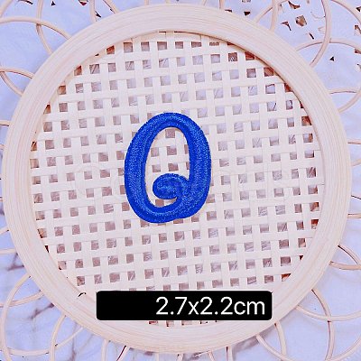 Computerized Embroidery Cloth Self Adhesive Patches FIND-TAC0002-02O-1