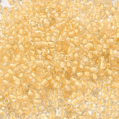 8/0 Transparent Glass Seed Beads SEED-F003-03B-14-1