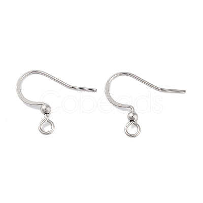 Tarnish Resistant 316 Surgical Stainless Steel Earring Hooks STAS-P220-13P-1