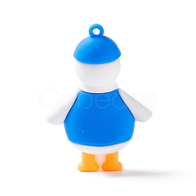 PVC Cartoon Duck Doll Pendants KY-C008-06-1