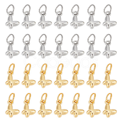 ARRICRAFT 28Pcs 2 Colors Alloy Charms FIND-AR0003-87-1