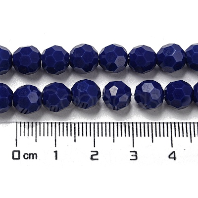 Opaque Glass Beads Stands EGLA-A035-P8mm-D09-1