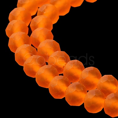 Transparent Glass Beads Strands EGLA-A044-T2mm-MD25-1