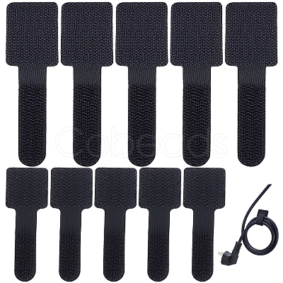 Gorgecraft 40Pcs 2 Style Nylon Hook and Loop Tape Wire Organizer AJEW-GF0005-35-1